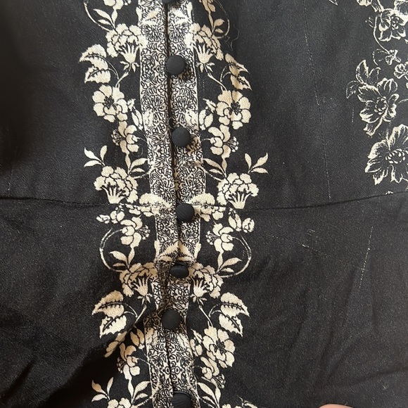 Alice and Olivia Glinda Tassel Spaghetti Strap Dress - Picture 7 of 7